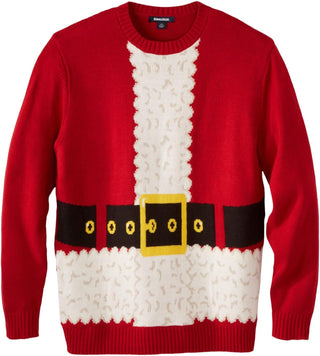 Big & Tall Holiday Crewneck Sweater