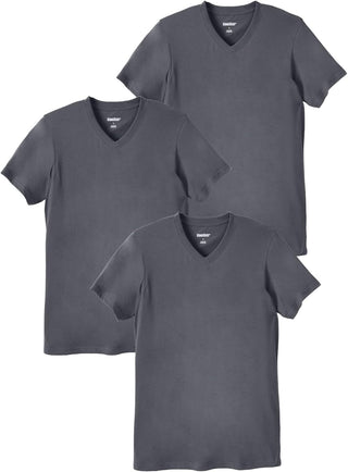 Big Men's V-Neck Undershirt - 3-Pack