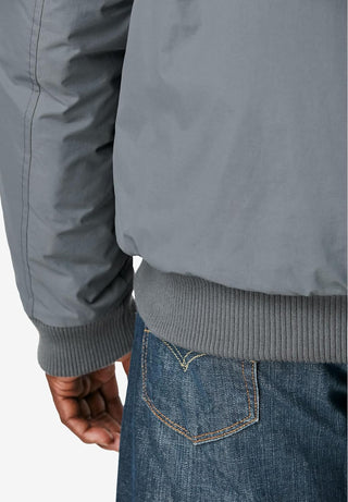 Big Fleece-Lined Bomber Jacket