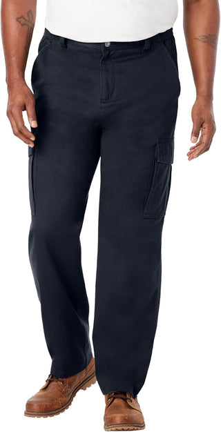 Plus Sized Men's Big & Tall Cargo Pants