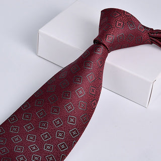 Men'S Ties Neckties Classic Print Print Wedding Birthday Party