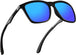 Deep Blue Lens/Matte Black Frame