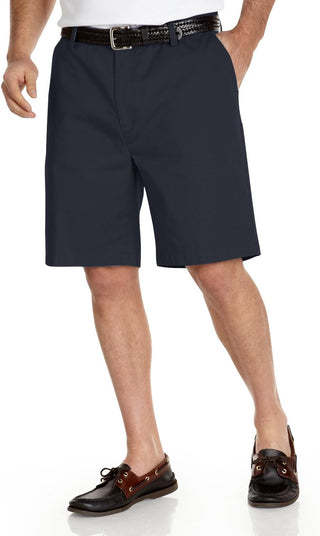 Big Men's Flat Front Chino Plus Size Short