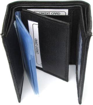 Men's Black Leather Wallet