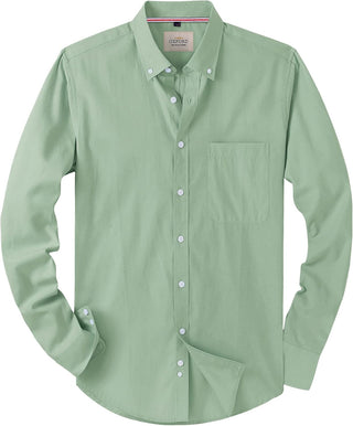 Big Men's Solid Oxford Shirt