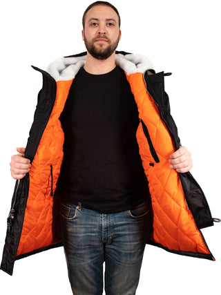 Plus Men's Big & Tall Winter Coat Snorkel Parka Jacket 