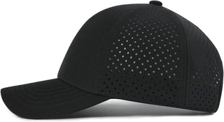 Mens Baseball Cap Laser Cut Mesh Ball Cap Snapback Hat