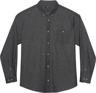 Big and Tall Denim Shirt for Plus Size Men 