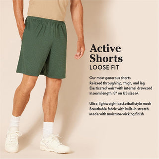 Big Men's Loose-Fit Shorts (Pack of 2)