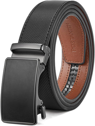 Big Mens Belt Leather Ratchet Belt