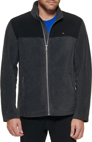 Plus Sized Classic Zip Fleece Jacket