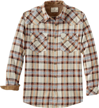 Big Men's Western Flannel Shirt