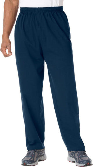 Lightweight Big and Tall Open Bottom Sweatpants