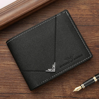 Men's Wallet Credit Card Holder Wallet PU Leather