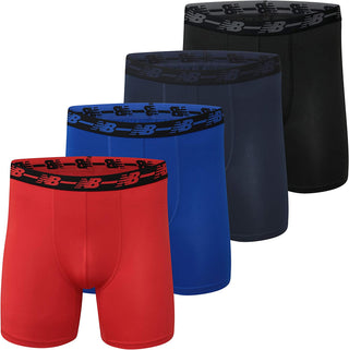 No Fly Boxer Brief for Big and Tall Men - 4 Pack