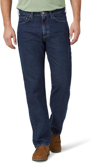 Big Men's Relaxed Fit Cotton Jeans by Wrangler