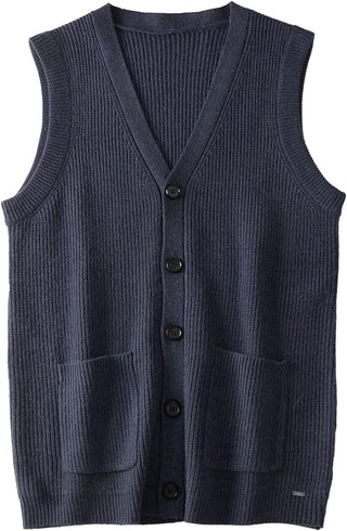 Big Men's V-Neck Sweater Vest 