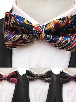 Men's Bow Tie Party Work Jacquard Formal Party