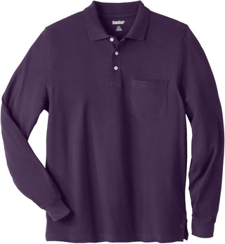 Men's Big & Tall Long-Sleeve Polo