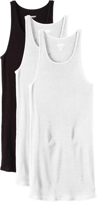 Big Men's Tank Undershirts: 3-Pack