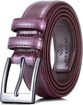 Big Men's Genuine Leather Dress Belt 