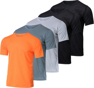 Big Men's Crew Neck T Shirts | 5 Pack