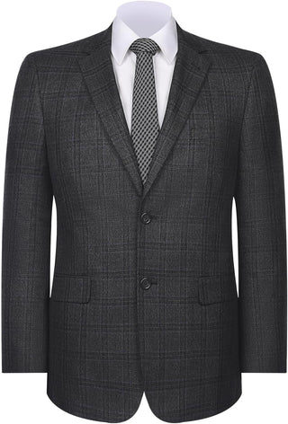 Big Mens Plaid Blazer