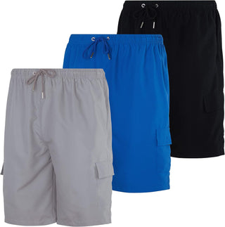 Big Men's Swim Trunks - 3 Pack