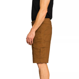 Full Blue Men'S Big Side Elastic Stretch Duck Canvas Cargo Short