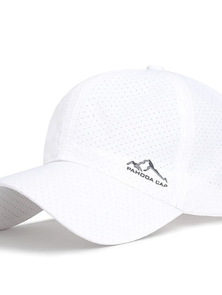 Men'S Baseball Cap Trucker Hat Black White Polyester Travel Beach Outdoor Vacation Plain Adjustable Sunscreen Breathable Fashion