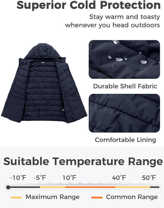 Plus Size Puffer Coat Quilted