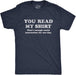 Heather Navy - Read Shirt