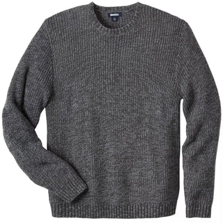 Men'S Big & Tall Shaker Knit Crewneck Sweater