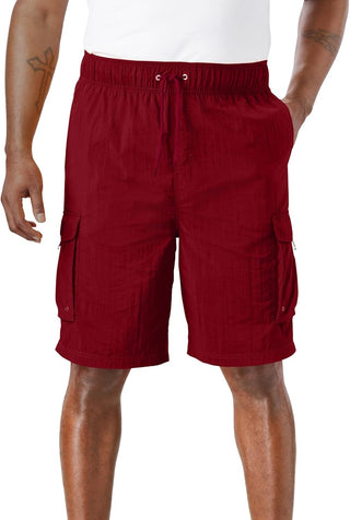 Men's Big & Tall Cargo Swim Trunks