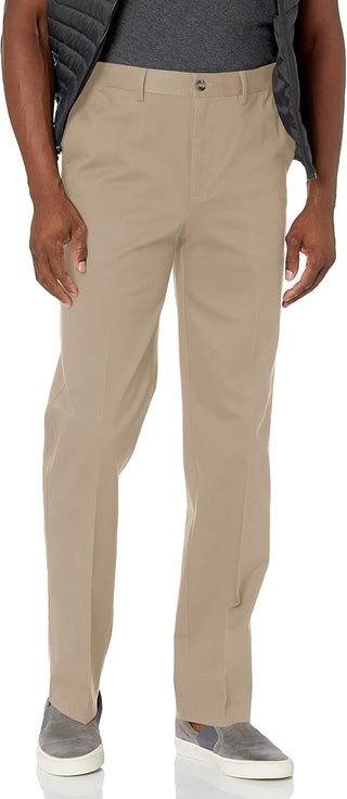 Big Men's Flat Front Plus Size Chino Pant