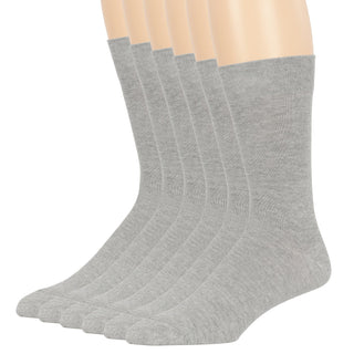 Big Mens Cotton Dress Big and Tall Soft Socks, Golden Brown, X-Large 13-15, 6 Pack