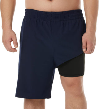 Big Men's Swim Trunks Swim Shorts Compression Liner Swimsuit