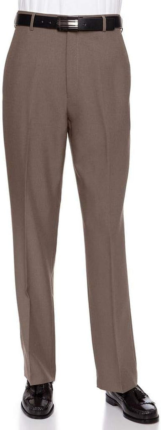 Big Men's Flat Front Dress Pants