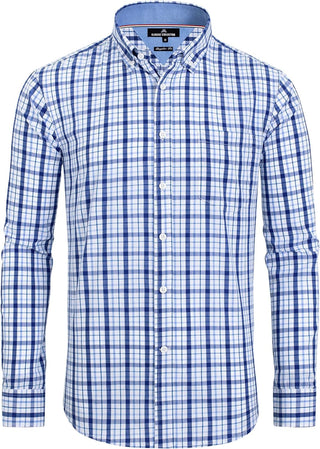 Big Men's Plaid Button down Shirts