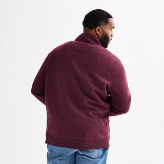 Big & Tall ?? Quarter-Zip Fleece Sweater