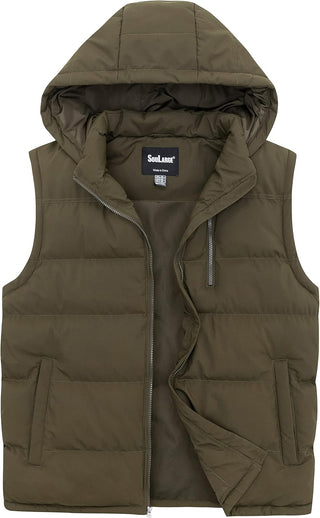 Big and Tall Puffer Vest for Men