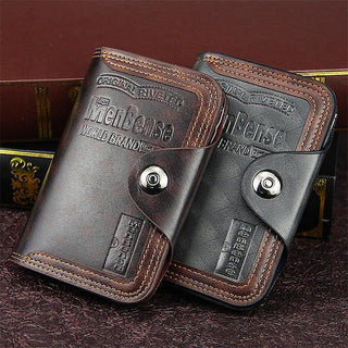 Men Credit Card Holder Wallet Leather