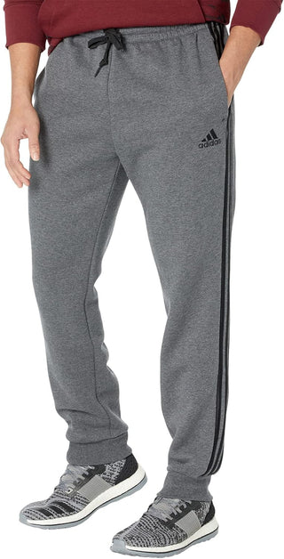 Big Men's Fleece Tapered 3-Stripes Sweatpants