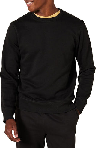 Big Men's Fleece Crewneck Plus Sized Sweatshirt