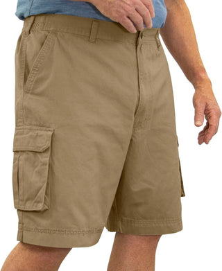 Big & Tall Plus Size Men's Cotton Cargo Shorts