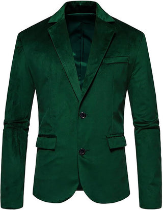 Big and Tall Velvet Blazer for Men