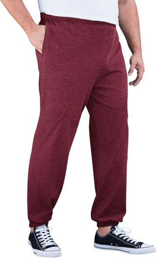 Plus Size Men's Lightweight Sweatpants