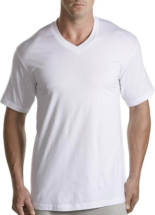 Plus Size Men's Big and Tall Undershirts 3-Pack