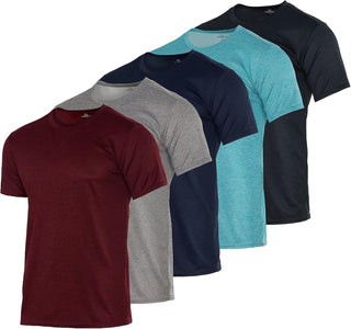 Big Men's Crew Neck T Shirts | 5 Pack