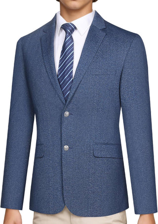 Large Mens Casual Blazer with Classic Fit